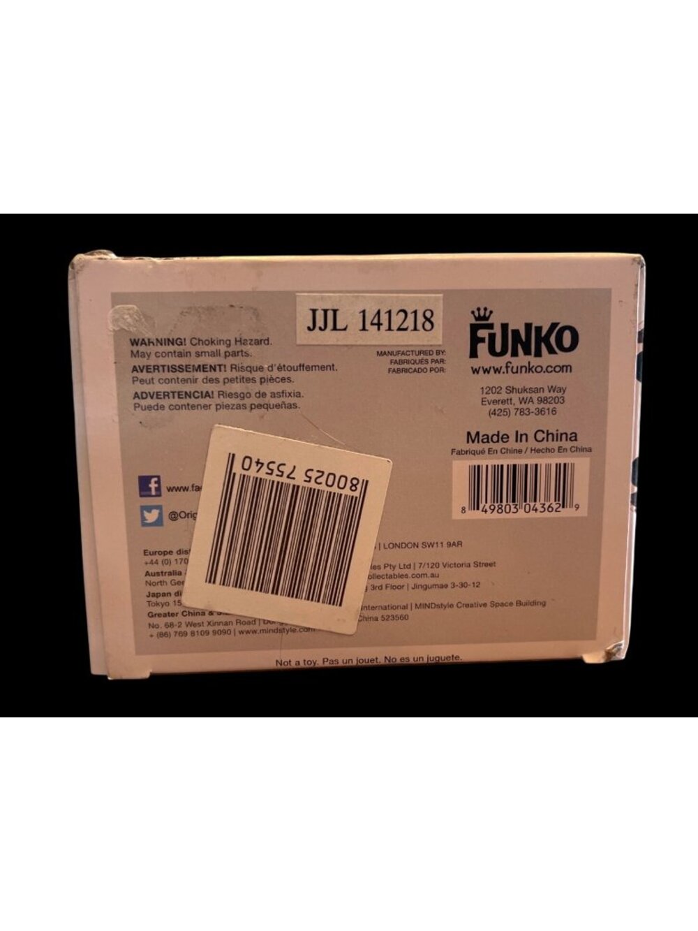 Funko Pop Attack On Titan Eren Jaeger Vinyl Figure #20 Animation Collectible - Picture 6 of 6